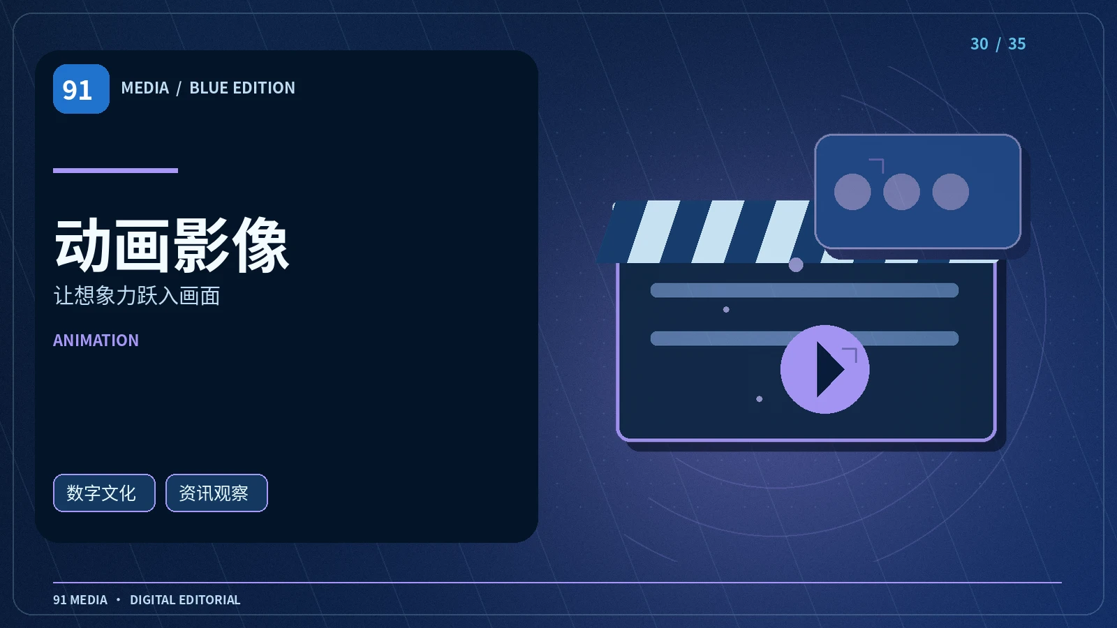 动画影像栏目配图